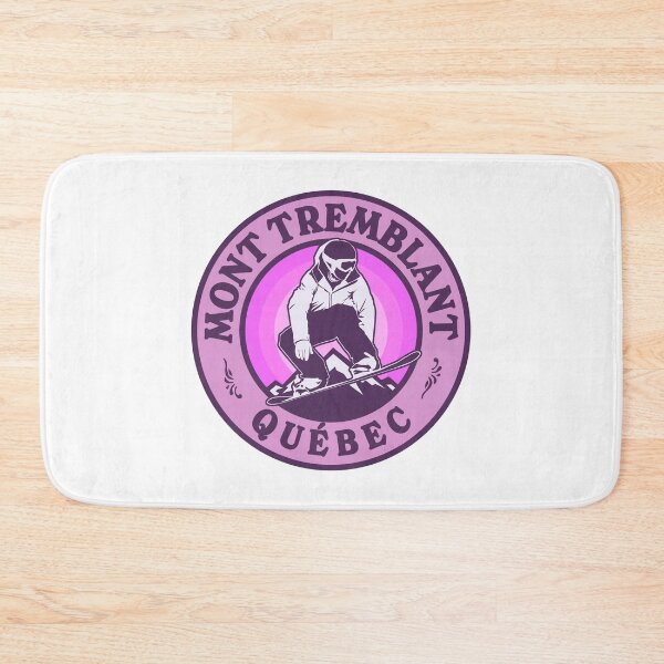 Item preview, Mont Tremblant Québec Snowboard Retro Badge designed and sold by modeoftravel.