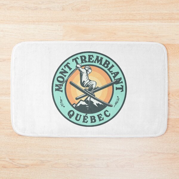 Item preview, Mont Tremblant Québec Ski Retro Badge designed and sold by modeoftravel.