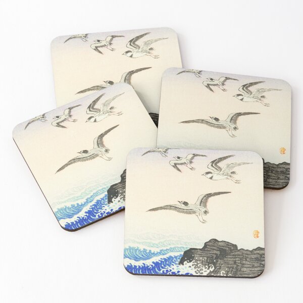 Item preview, Five seagulls above the sea designed and sold by vanyadesign.