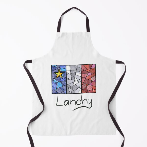 Item preview, Acadian Flag pastel mosaic Landry  - Drapeau acadien mosaïque pastel vitrail Landry designed and sold by ColoursOfFrance.