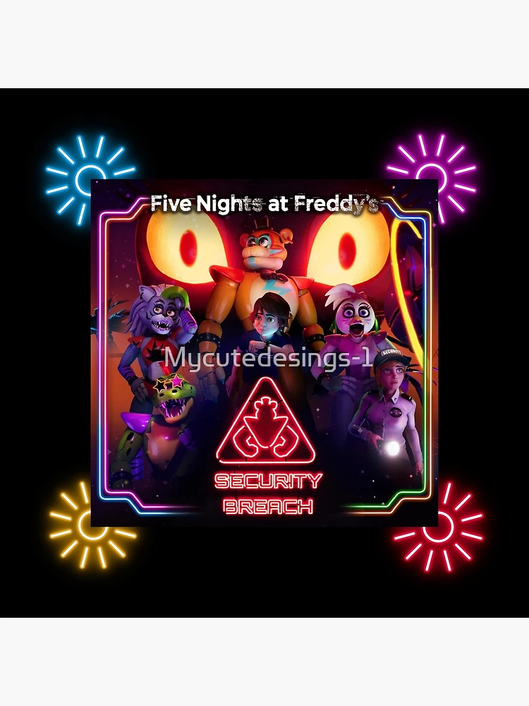 Five Nights at Freddys Security Breach Ruin DLC Poster Halloween Poster  for Sale by Mycutedesings-1