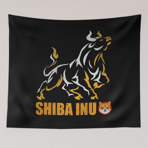 Item preview, Bull Market Shiba Inu SHIB Coin To The Moon Trading Crypto Token Blockchain Wallet designed and sold by EarlineCormier.