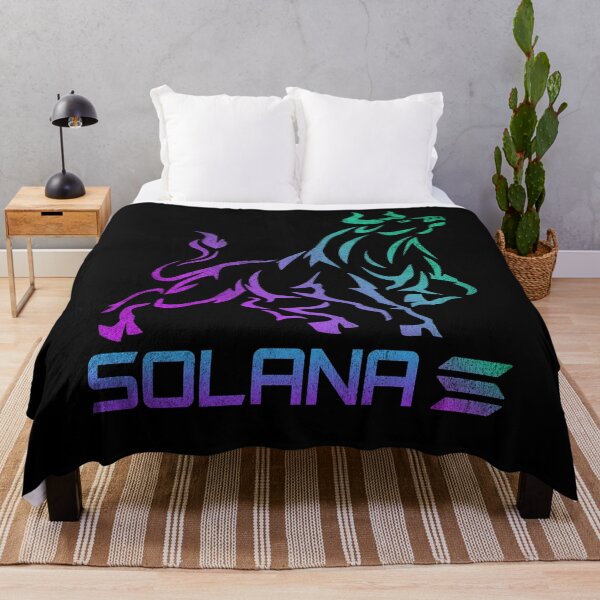 Item preview, Bull Market Solana SOL Coin To The Moon Trading Crypto Token Blockchain Wallet designed and sold by EarlineCormier.