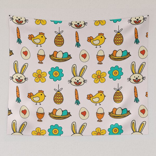 Item preview, Beautiful Retro Happy Easter Sticker Pack designed and sold by SidhuKeet1.