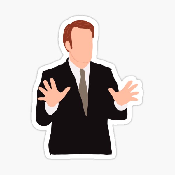 Vista previa del artículo con la obra «Jimmy McGill Arte digital minimalista», diseñado y vendido por alymeyer13.