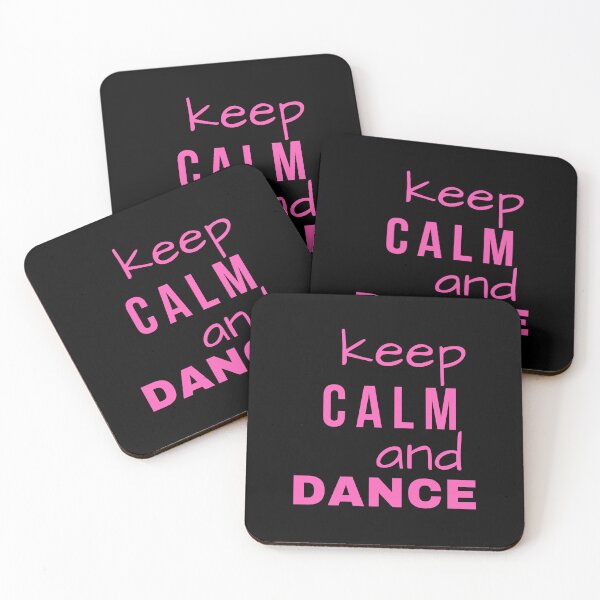 Item preview, Keep calm and dance – inspirational quote. Pink print. designed and sold by fowons.