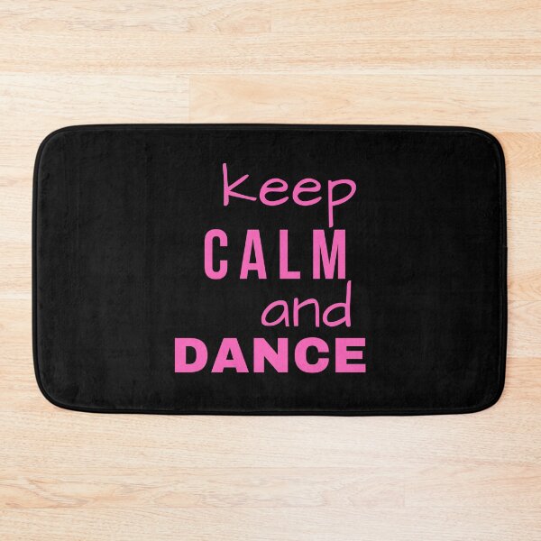Item preview, Keep calm and dance – inspirational quote. Pink print. designed and sold by fowons.