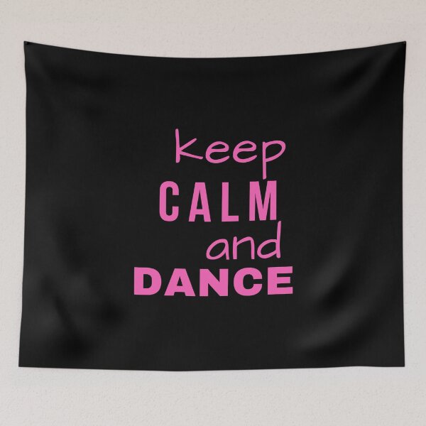 Item preview, Keep calm and dance – inspirational quote. Pink print. designed and sold by fowons.