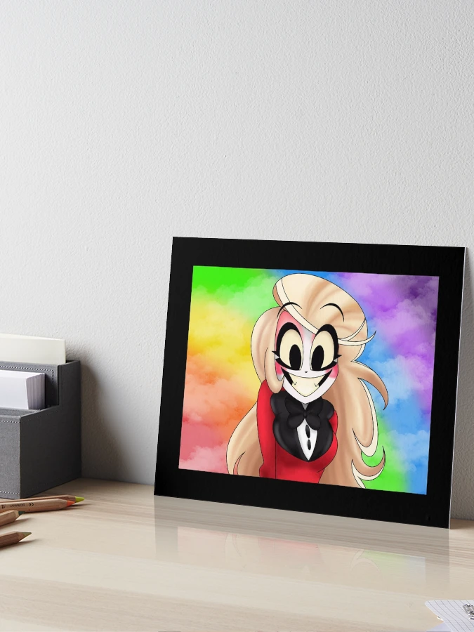 Hazbinhotel CHARLIE 8×10in サイン入りプリント Alastor & Charlie Duo - Official Hazbin Hotel Print – @lenok993 on