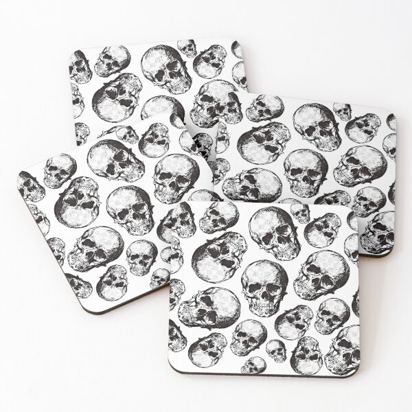 Item preview, World of skulls and skulls in black and white designed and sold by Alma fortalecida1.