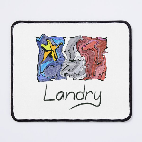 Item preview, Acadian Flag pastel liquid mosaic Landry - Drapeau acadien mosaïque liquide pastel vitrail Landry designed and sold by ColoursOfFrance.