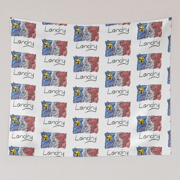 Item preview, Acadian Flag pastel liquid mosaic Landry - Drapeau acadien mosaïque liquide pastel vitrail Landry designed and sold by ColoursOfFrance.