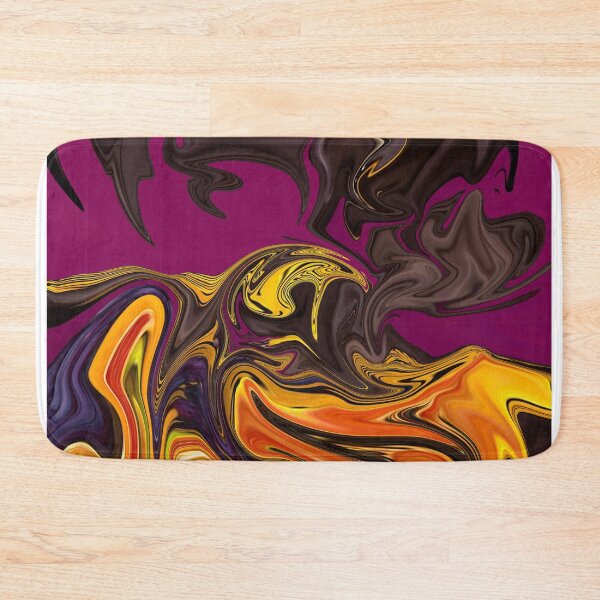 Item preview, Fruits and chocolate purple and yellow liquid paint designed and sold by jnfrortiz.