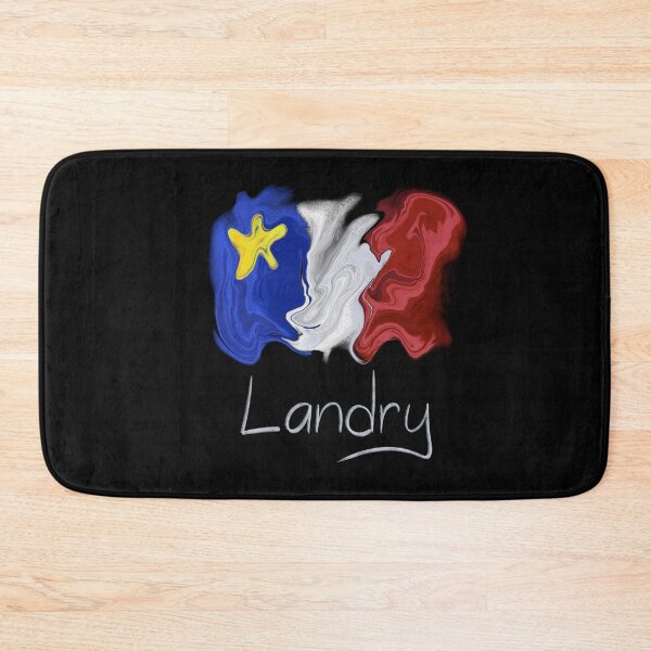 Item preview, Acadian Flag pastel liquid Landry - Drapeau acadien liquide pastel Landry designed and sold by ColoursOfFrance.