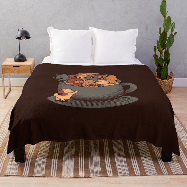Item preview, Puppy Latte Overflow Dog by Tobe Fonseca designed and sold by Tobe Fonseca®.