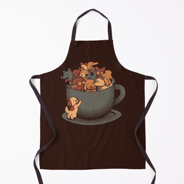 Item preview, Puppy Latte Overflow Dog by Tobe Fonseca designed and sold by Tobe Fonseca®.