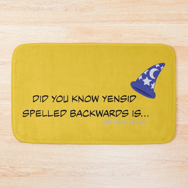 Item preview, Yensid designed and sold by DisOrderPodcast.