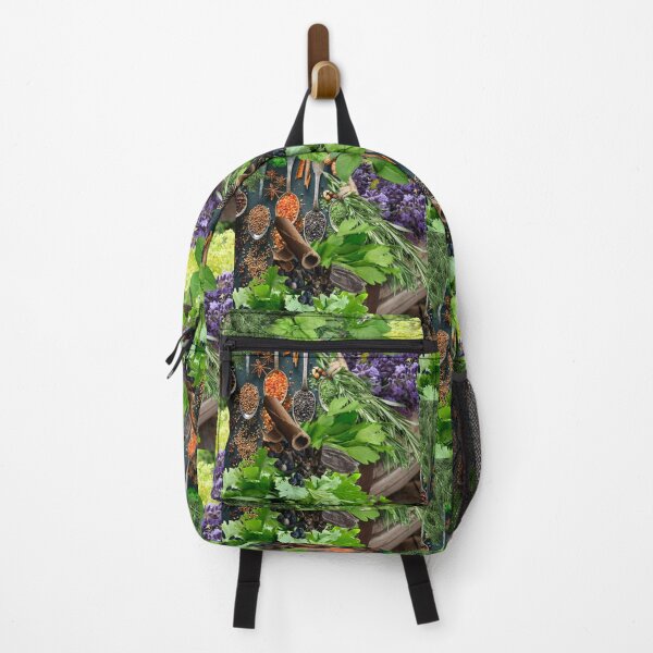 Item preview, Colorful Digital Photo Collage Herbs & Spices Design designed and sold by EarthArtDesigns.