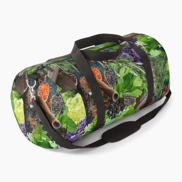 Item preview, Colorful Digital Photo Collage Herbs & Spices Design designed and sold by EarthArtDesigns.