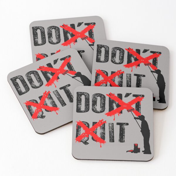 Item preview, Don't Quit designed and sold by Alema Art.