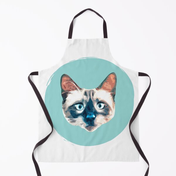 Item preview, Siamese Cat - Cute Cat Pop Art Paint Dot - WPAP designed and sold by inkandmoth.