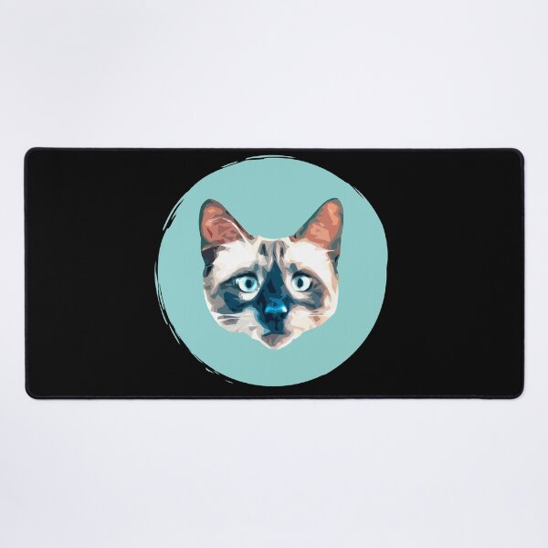 Item preview, Siamese Cat - Cute Cat Pop Art Paint Dot - WPAP designed and sold by inkandmoth.