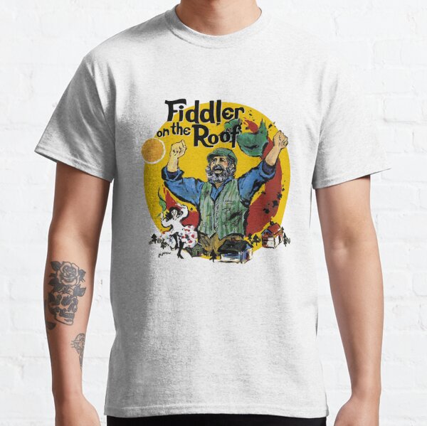 Gift Men Fiddler On The Roof Music  For Movie Fan Classic T-Shirt