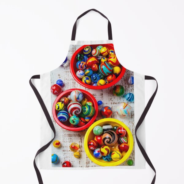 Item preview, Colorful Glass Marbles In Bowls designed and sold by Garry Gay.
