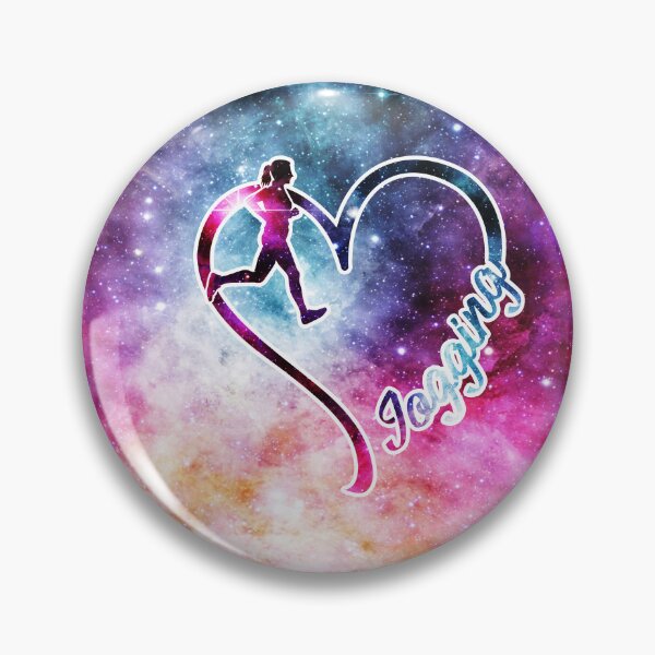 Item preview, Jogging Full Galaxy heart designed and sold by MobertsonArt.