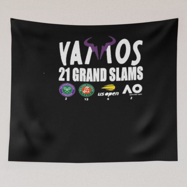 Item preview, Vamos Rafa 21 Grand Slam Nadal designed and sold by eleanorsophia.