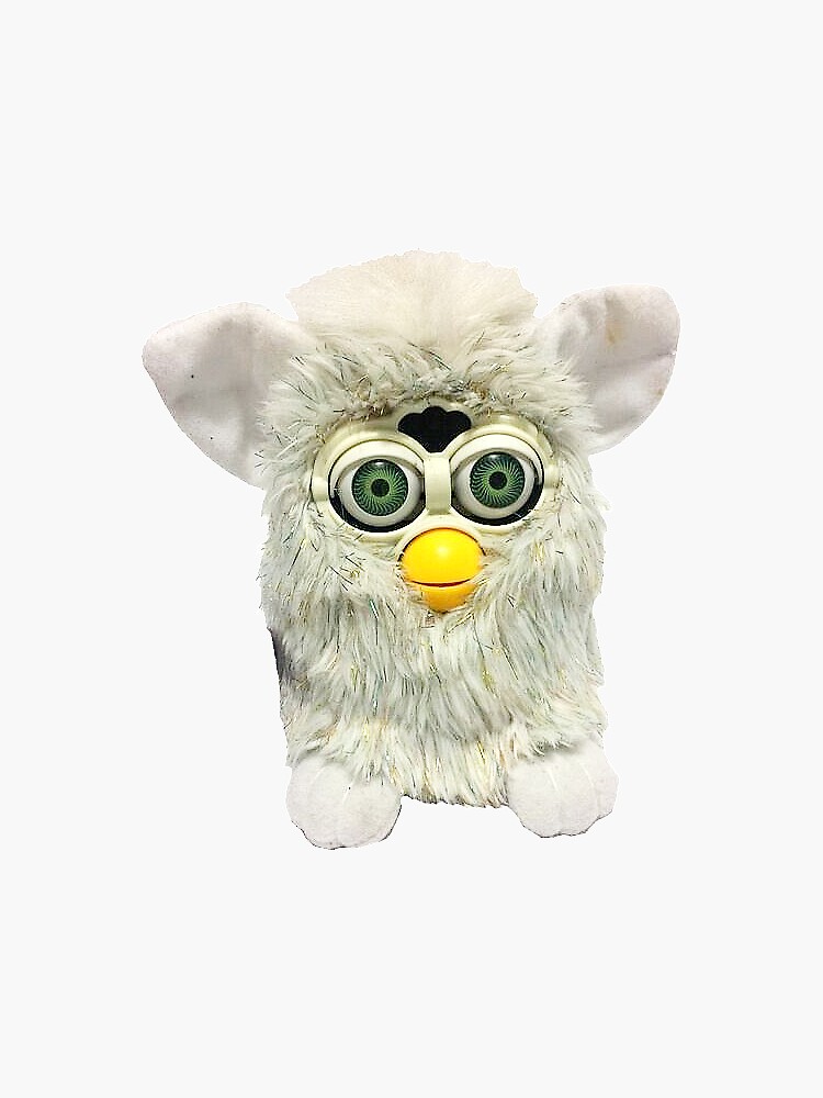 Champagne Furby Sticker for Sale by OutsiderCorner