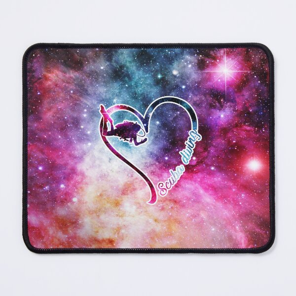 Item preview, Scuba diving Full Galaxy heart designed and sold by MobertsonArt.