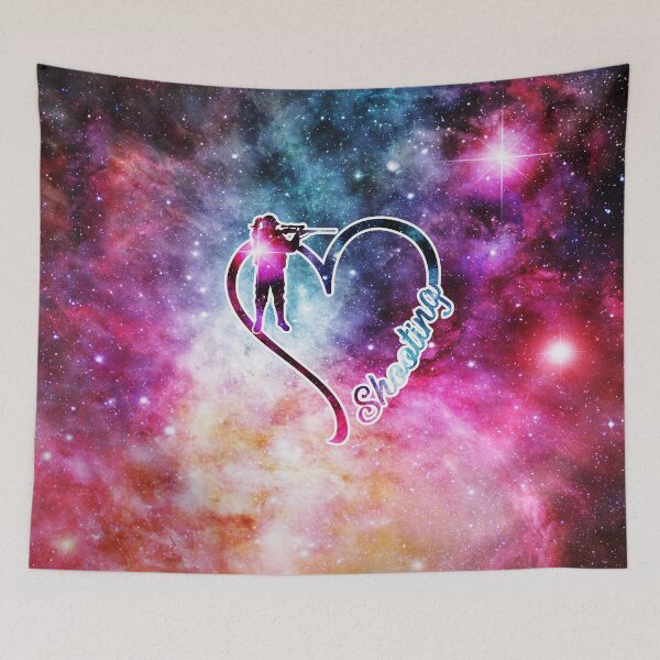 Item preview, Shooting Full Galaxy heart designed and sold by MobertsonArt.