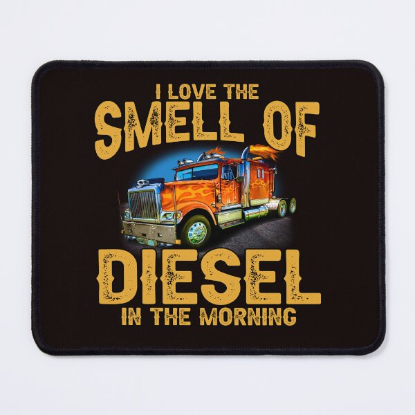 Item preview, Big Rig Trucker I Love The Smell Of Diesel In The Morning designed and sold by fantasticdesign.
