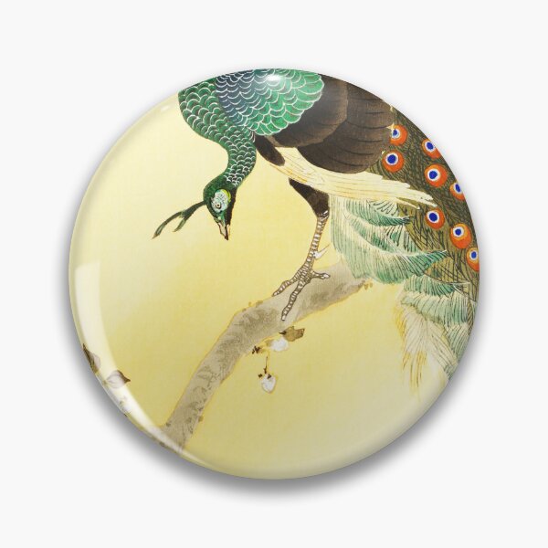 Item preview, Peacock on a cherry blossom tree designed and sold by vanyadesign.