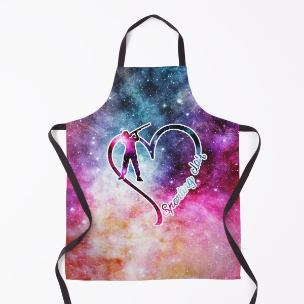 Item preview, Love Sporting clay galaxy heart designed and sold by VickyCloset.
