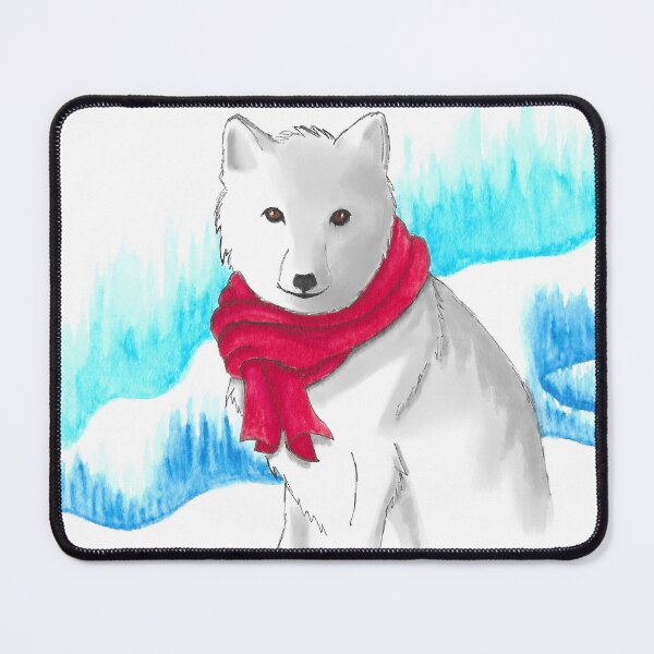 Artikelvorschau, Verschneiter Polarfuchs entworfen und verkauft von Moonuniversal13.