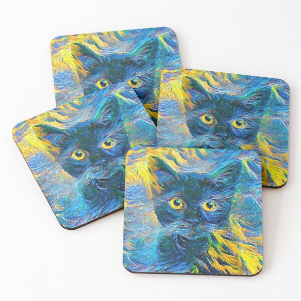 Item preview, DeepStyle abstraction cat designed and sold by blackhalt.