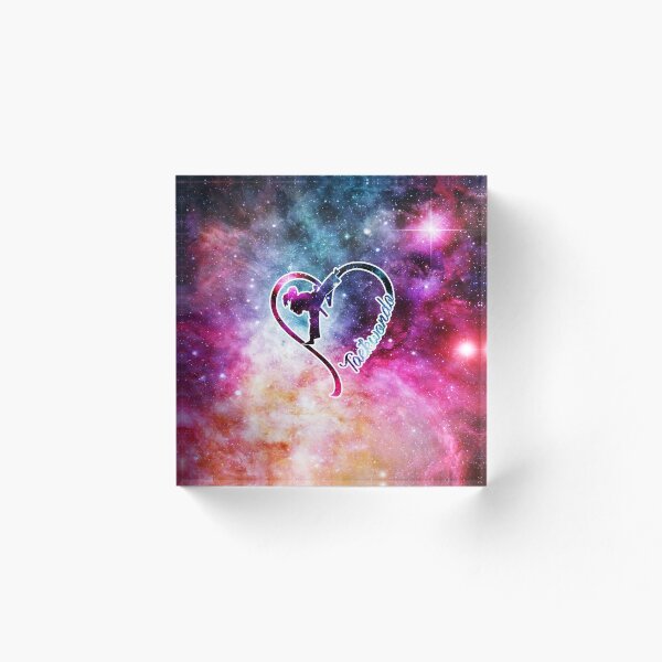 Item preview, Love Taekwondo  galaxy heart designed and sold by VickyCloset.