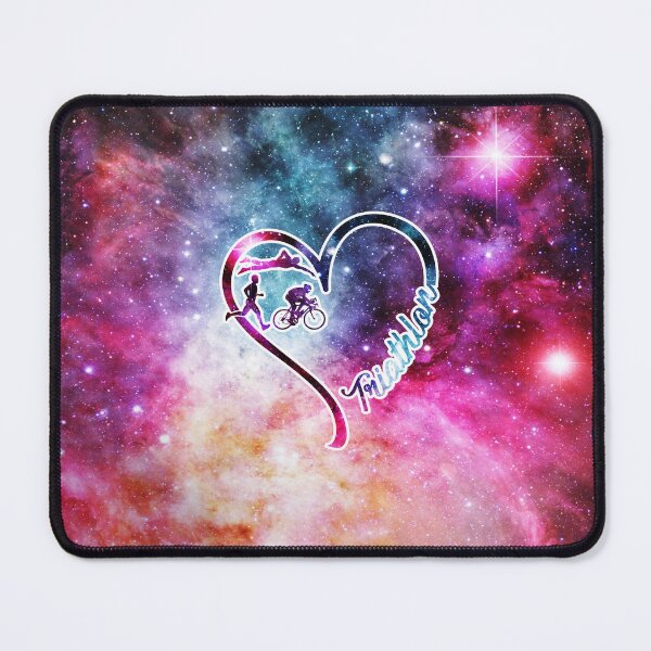 Item preview, Love Triathlon galaxy heart designed and sold by VickyCloset.