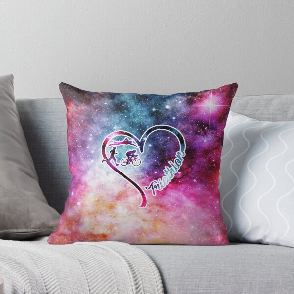 Aperçu de l'œuvre Coeur de galaxie Love Triathlon créée et vendue par VickyCloset.