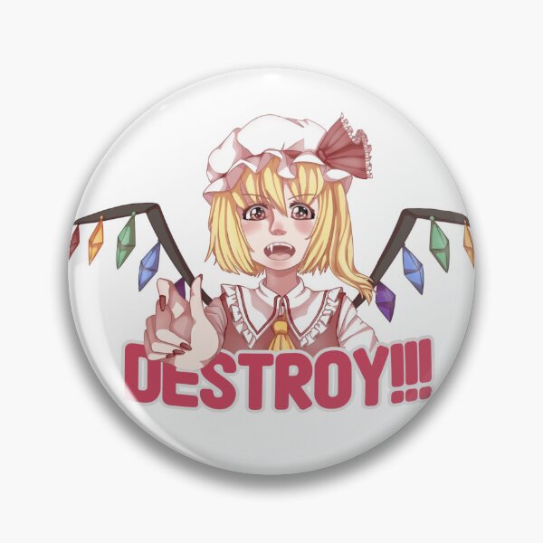 Item preview, Frightfully Insane Flan Chan (Touhou Project) designed and sold by 3MEOW9.