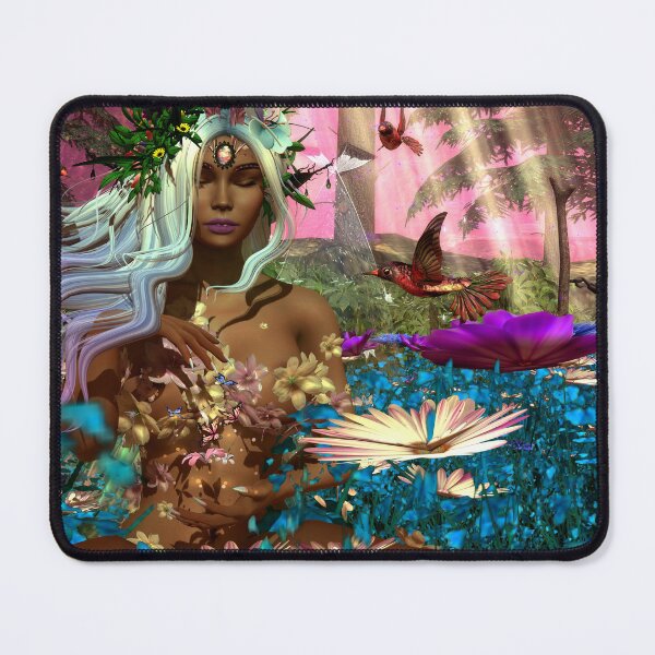 Fairy in Meditation Mouse Pad