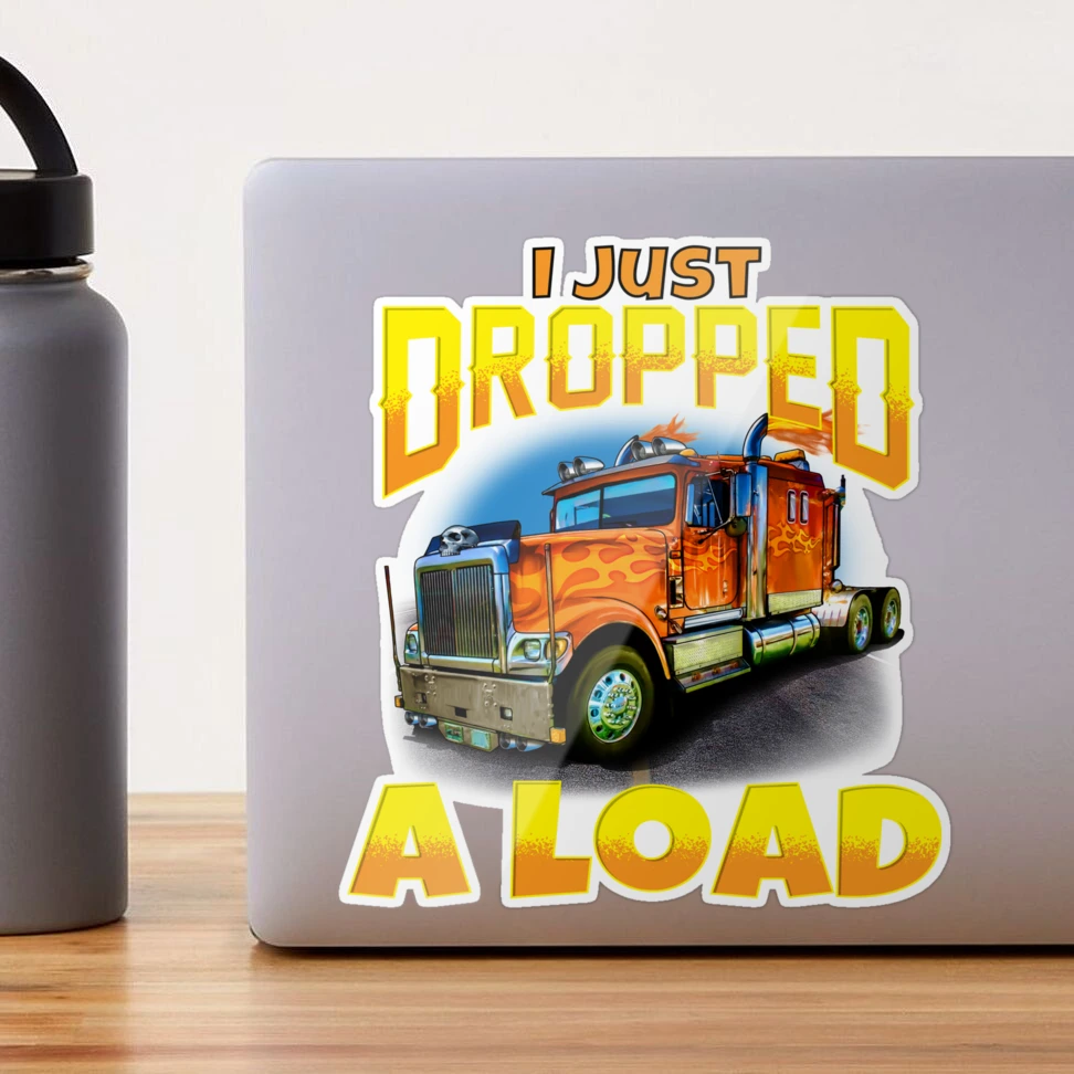 Funny Truck Driver Rig Trucker - Trucking Water Truck Driver PopSockets  Swappable PopGrip