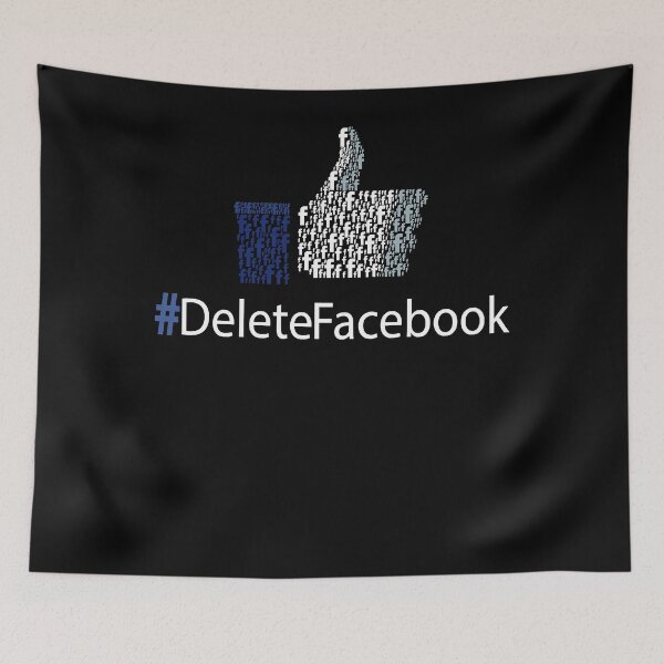 Item preview, Delete Facebook designed and sold by RonEatmon.