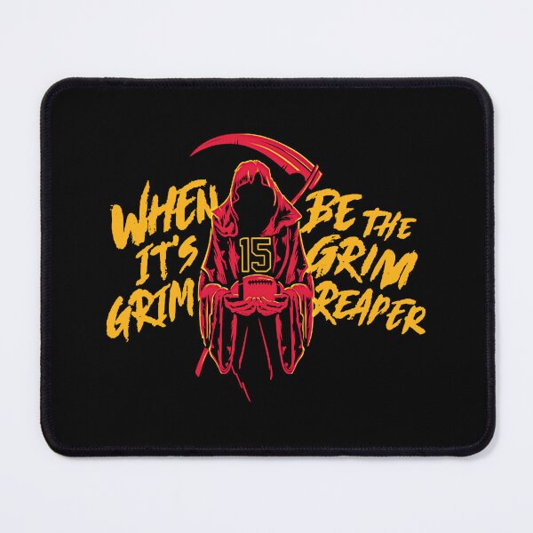 Item preview, Kansas City Chiefs Grim Reaper designed and sold by Satisfaction52.