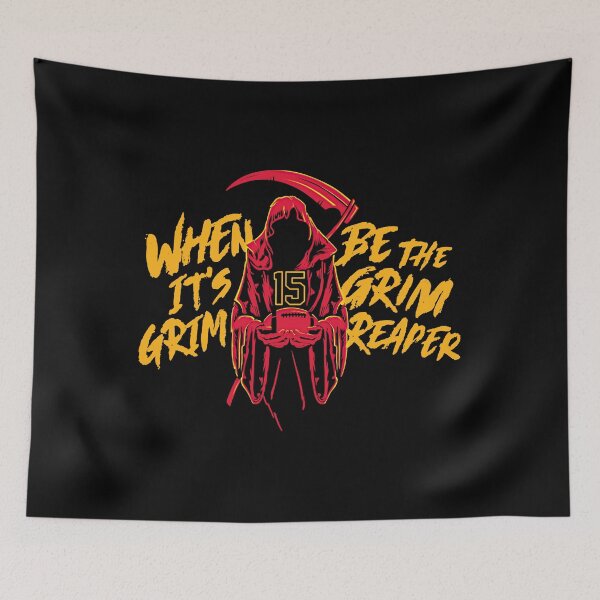 Item preview, Kansas City Chiefs Grim Reaper  designed and sold by Satisfaction52.