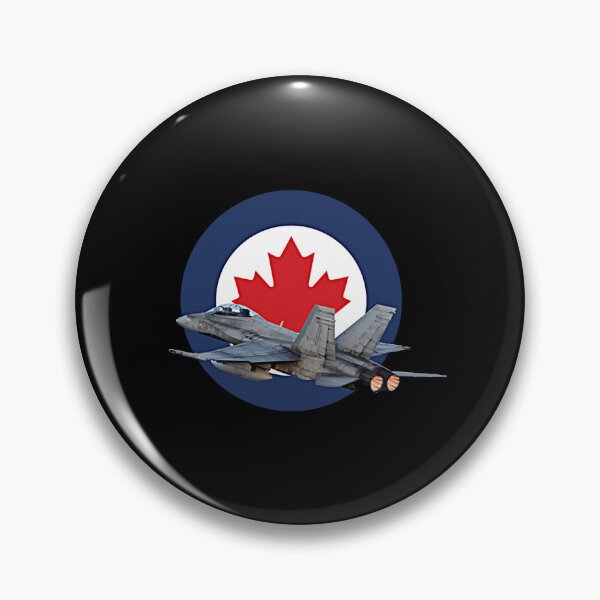 Item preview, Canadian Airforce Canada RCAF Cf-18 Hornet Roundel  designed and sold by Satisfaction52.