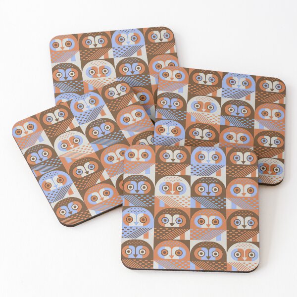 Item preview, Abstract Owl Pattern designed and sold by Mnightsa.