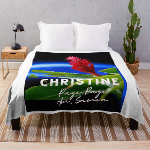 Item preview, Christine famous Samoan Polynesian name Pago Pago American Samoa designed and sold by Siahtasi55.